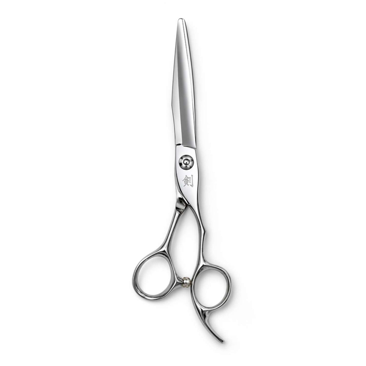 Ichiro Tsurugi Barber Hair Cutting Scissors - front view (SKU: ICH-TSU-C60)