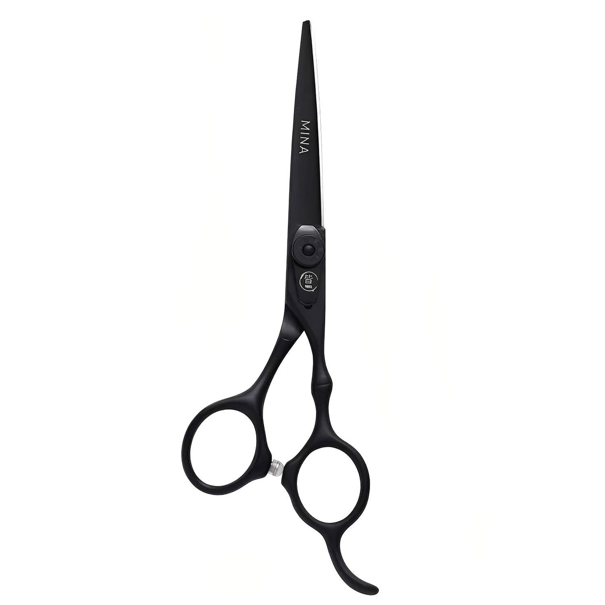Mina Timeless Hairdressing Matte Black Scissor Set & Kit (SKU: MIN-TML-S55)