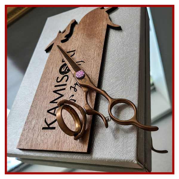 Kamisori Pro Jewel III Double Swivel Haircutting Shears - Scissor Hub Australia