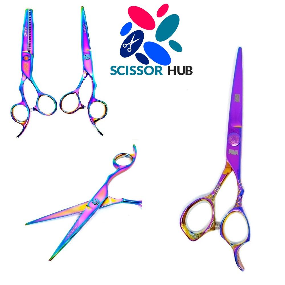 Top 5 Best Rainbow Hairdressing Scissors - Scissor Hub Australia