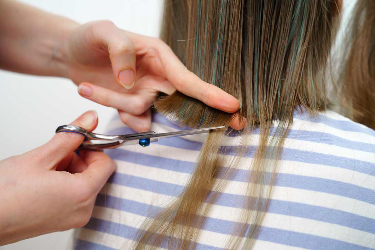 Trimming Your Hair At Home Guide - Scissor Hub Australia