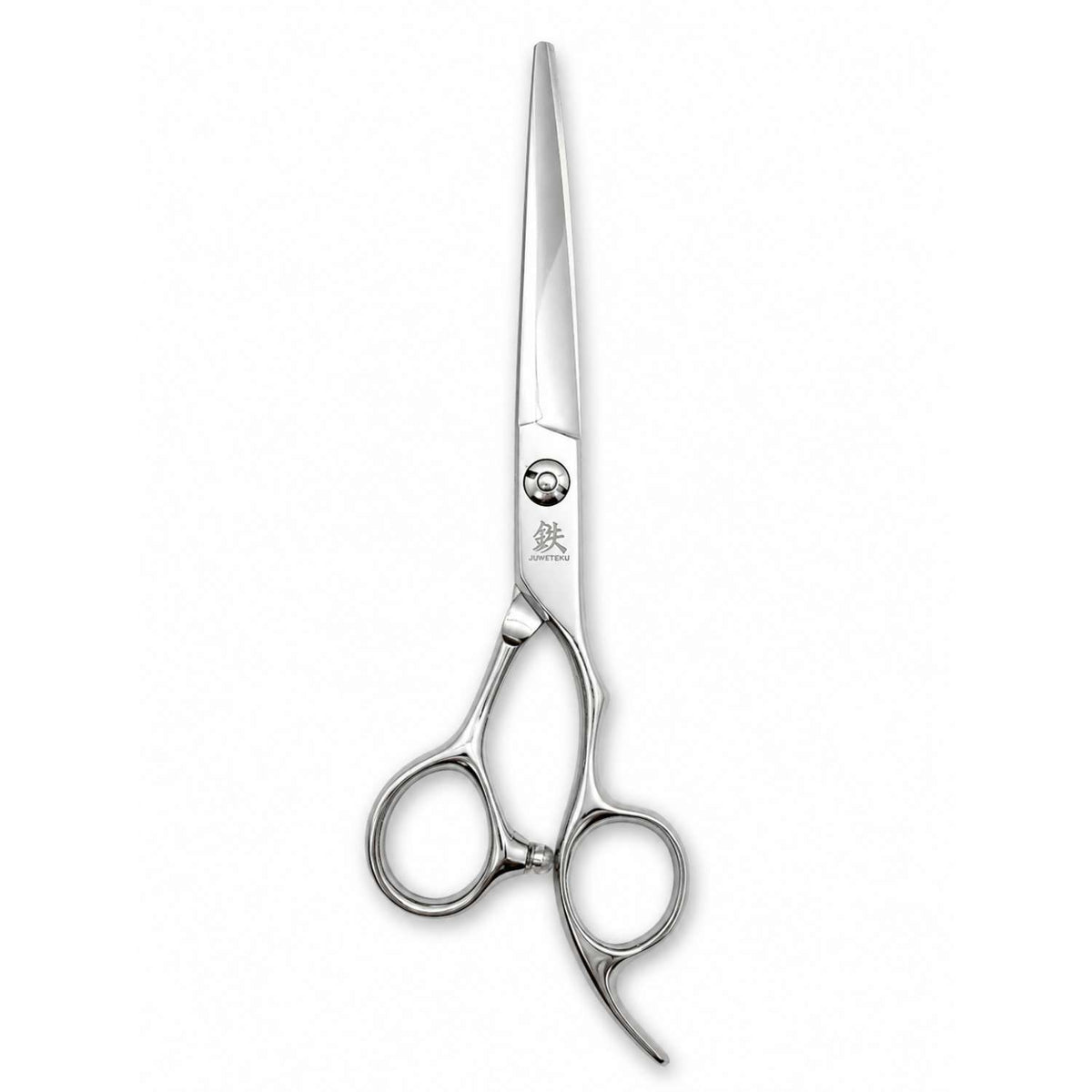 Juntetsu Premium Series: Cobalt Sword Haircutting Scissors - front view (SKU: JUN-COB-C55)