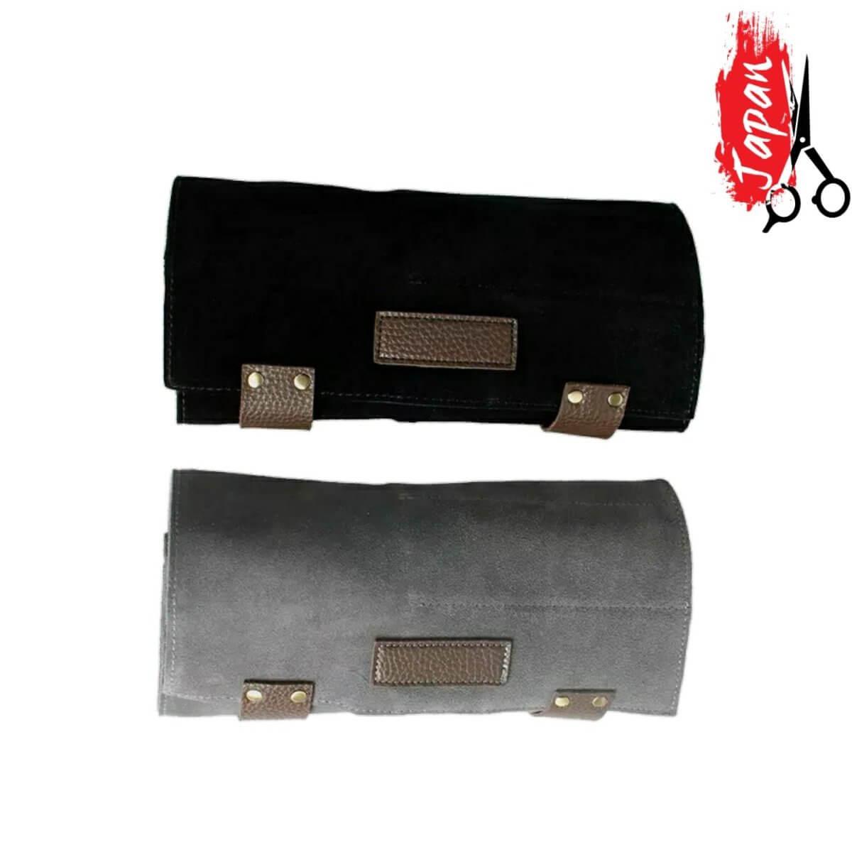 Scissors Roll Bag (Wallet): Protecting Up To 12 Scissors in - Leather Pouch For Hair Stylists &amp; Barbers