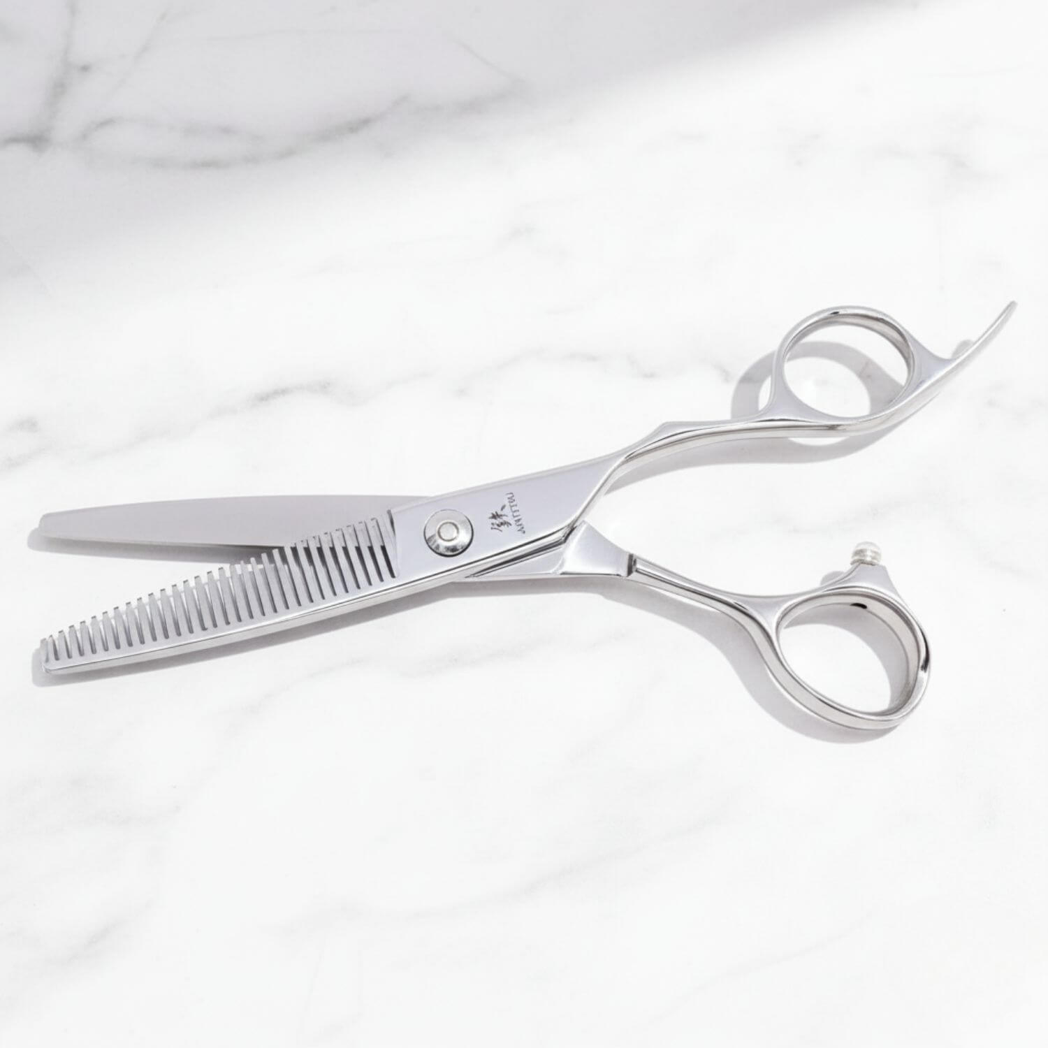 Juntetsu VG10 Offset Thinning Scissors (SKU: JUN-OFF-T60  JUN-OFF-M-4545))