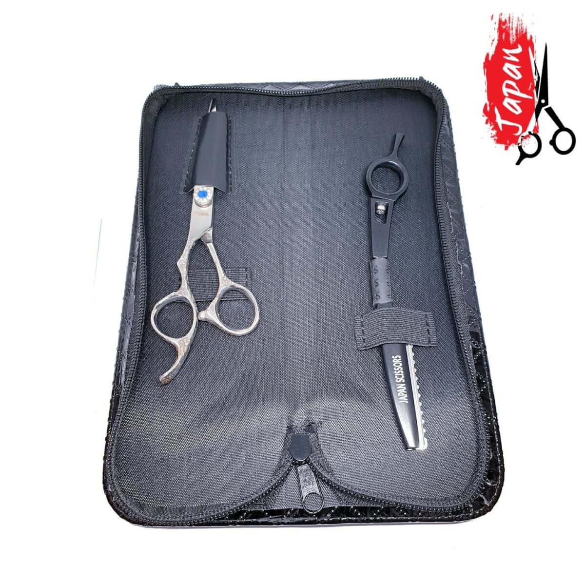 1pc Scissors Case in - Leather Pouch For Hair Stylists &amp; Barbers