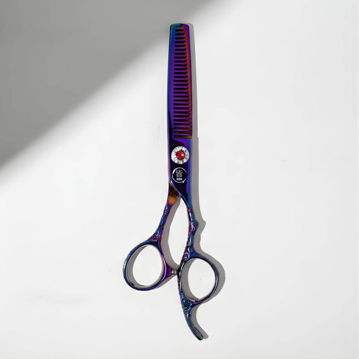 Mina Rainbow II Cutting Scissors (SKU: MIN-RNB-C60 MIN-RNB-S6055  MIN-RNB-RM606055)