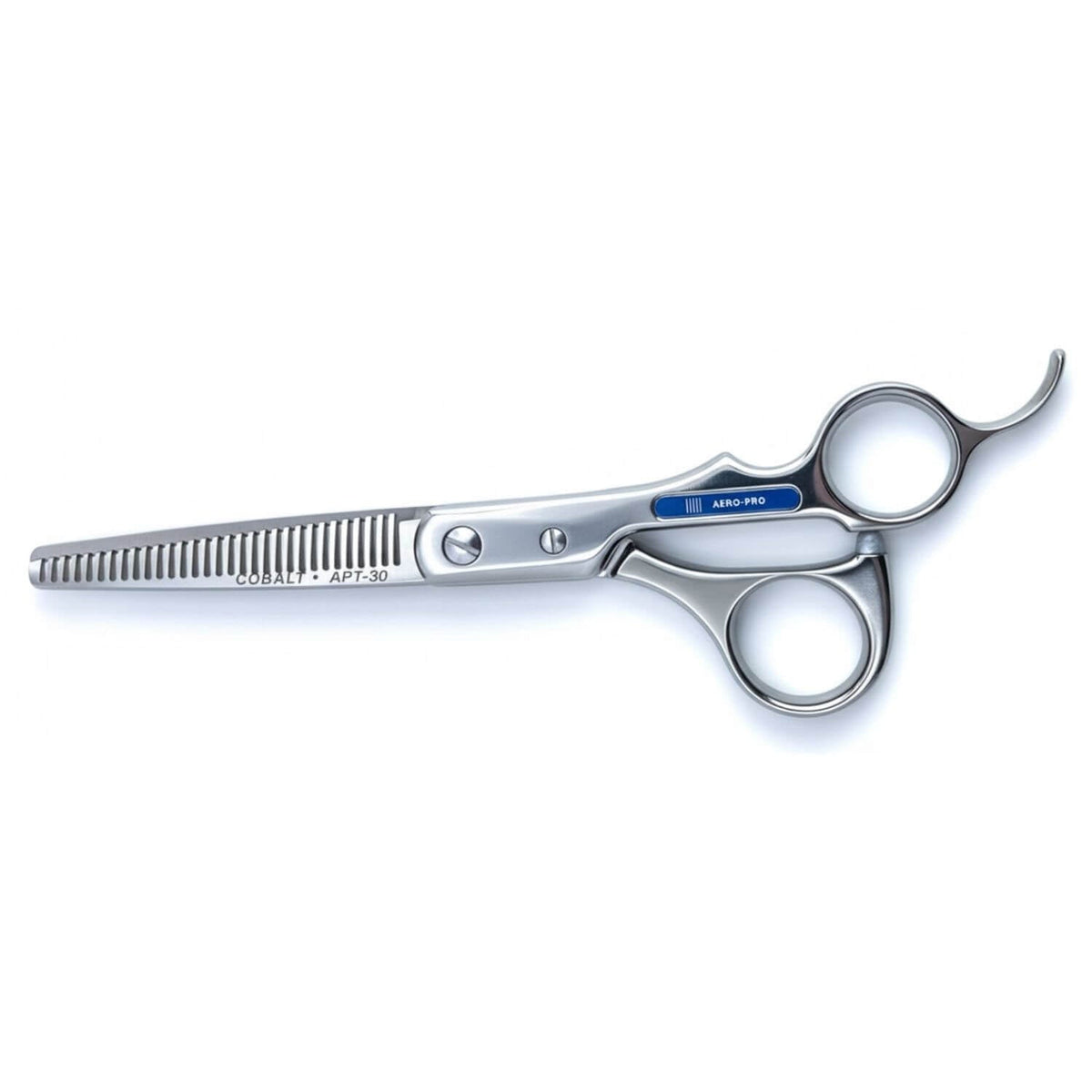 Juntetsu Aero Pro Hair Cutting &amp; Thinning Scissor &amp; Texturizing Shear Set - Thinning Scissor Close Up (SKU: JUN-APS-5530)