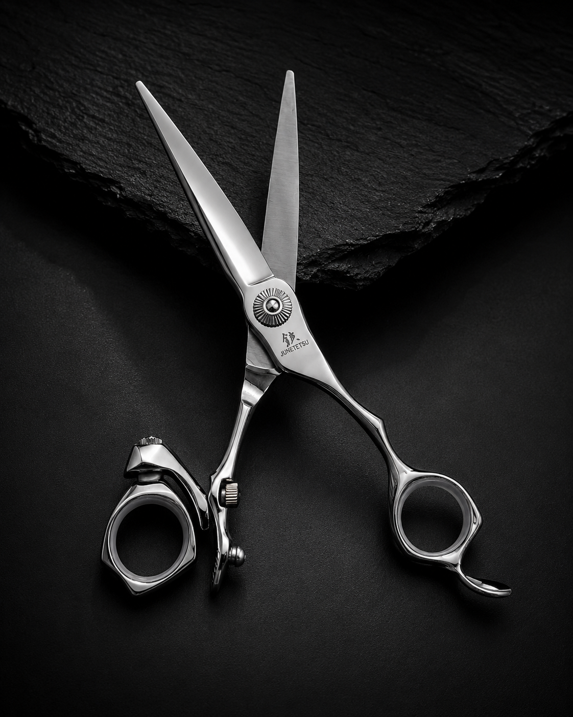 Juntetsu Swivel Offset Hair Cutting Scissors