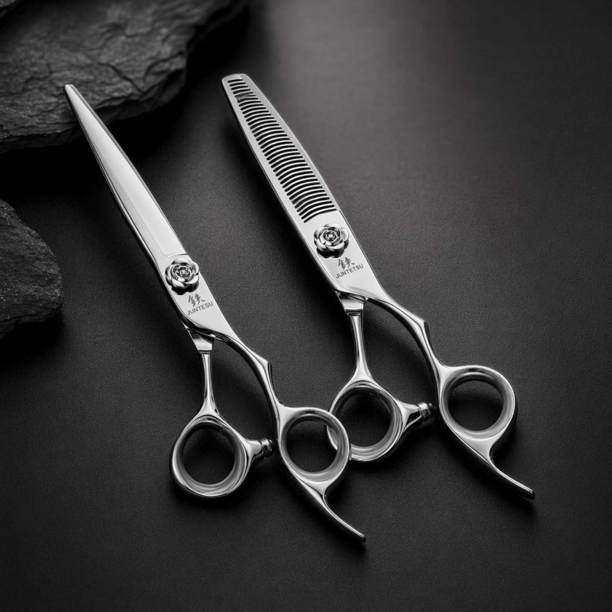 Juntetsu Rose Limited Edition Cutting &amp; Thinning Set