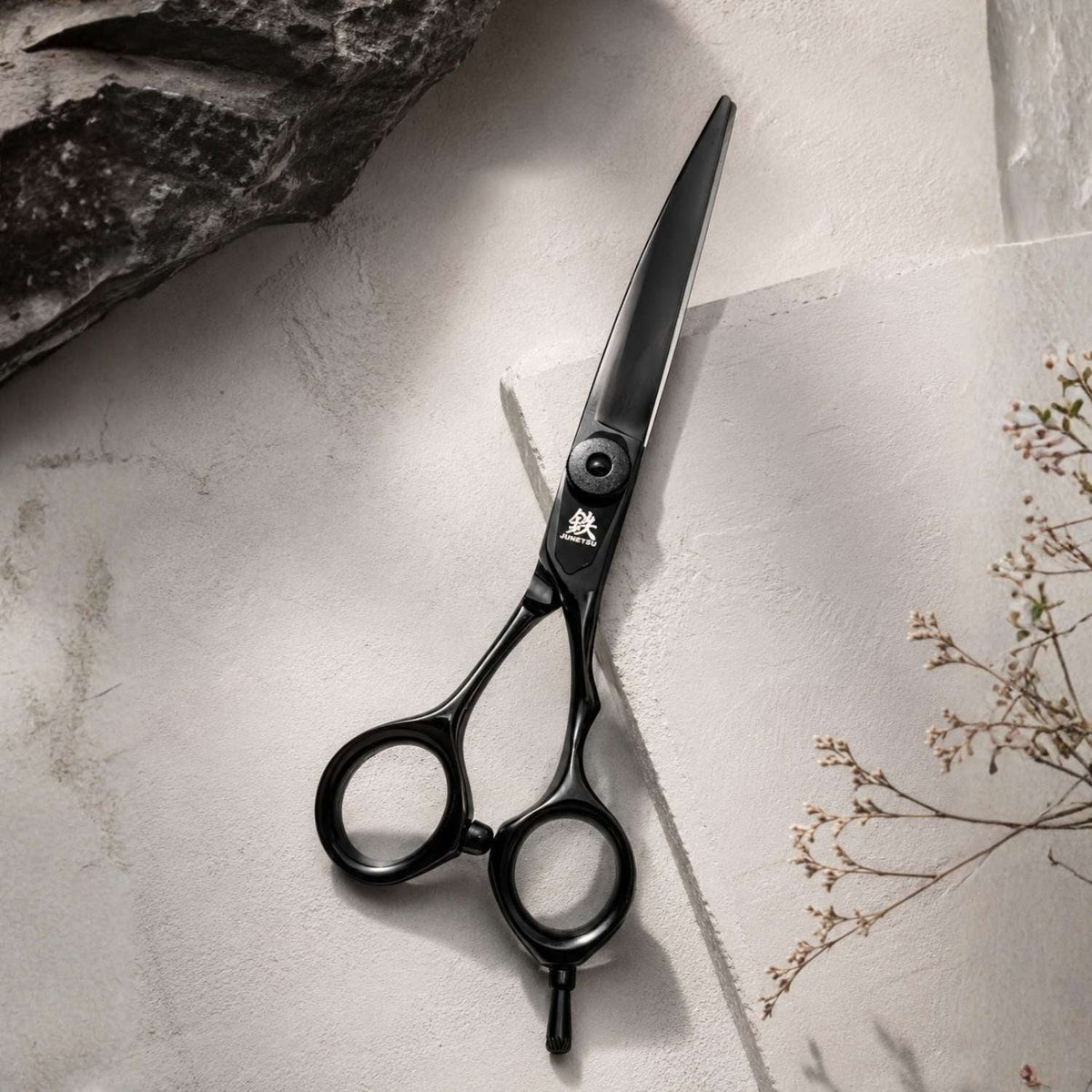 Juntetsu VG Black Hair Cutting Scissors