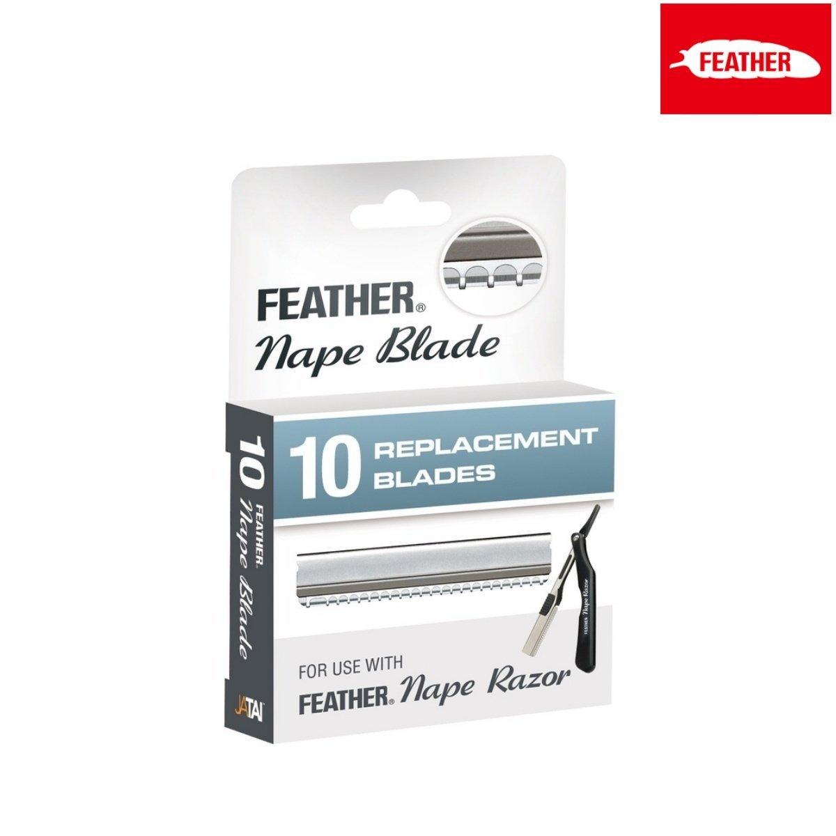 Feather Nape Razor Replacement Blade in - Styling Razor For Hair Stylists & Barbers