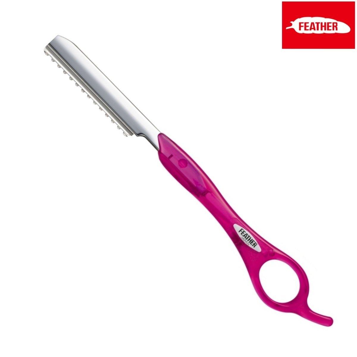 Feather Styling Razor Standard Handle Type in - Styling Razor For Hair Stylists &amp; Barbers