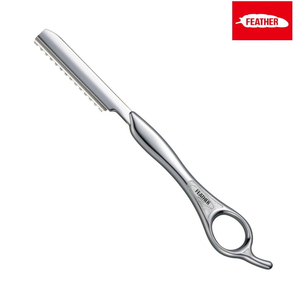 Feather Styling Razor Standard Handle Type in - Styling Razor For Hair Stylists &amp; Barbers