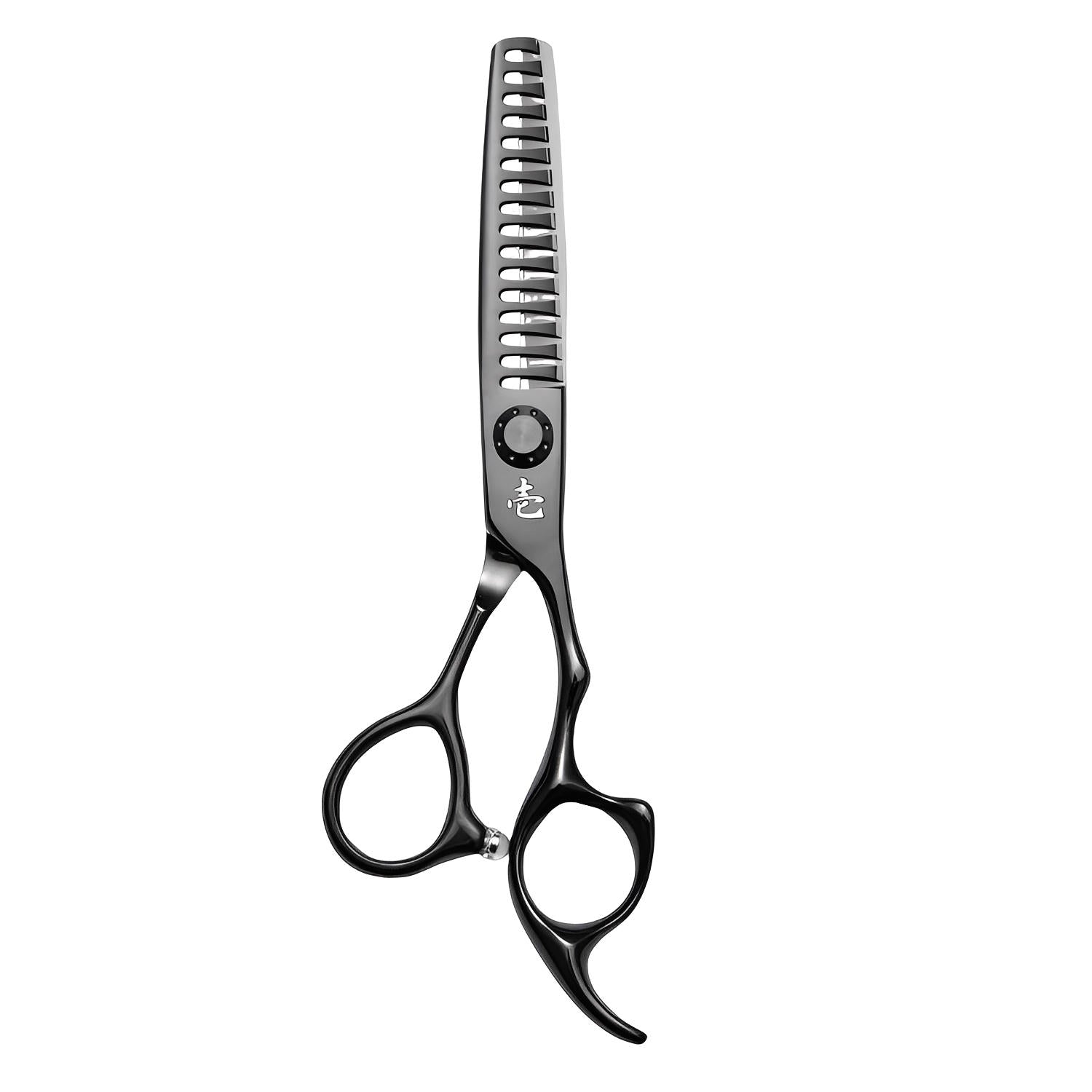 Ichiro Premium Series: Tsuki VG10 Black Texturizing Scissors (SKU: ICH-TSK-TXT)