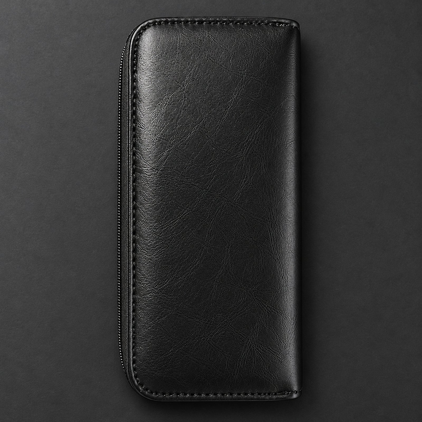 Black zip-around Ichiro scissor travel case for up to 4 hairdressing scissors (SKU: ICH-CASE-TRV)