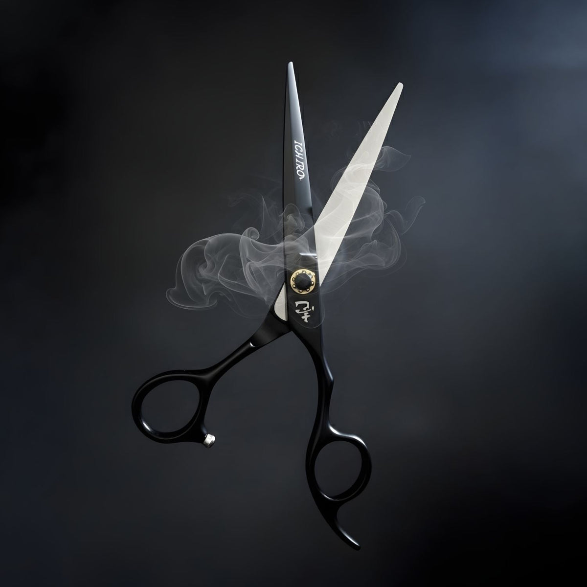Ichiro Matte Black Cutting Scissors (SKU: ICH-MTB-C50)
