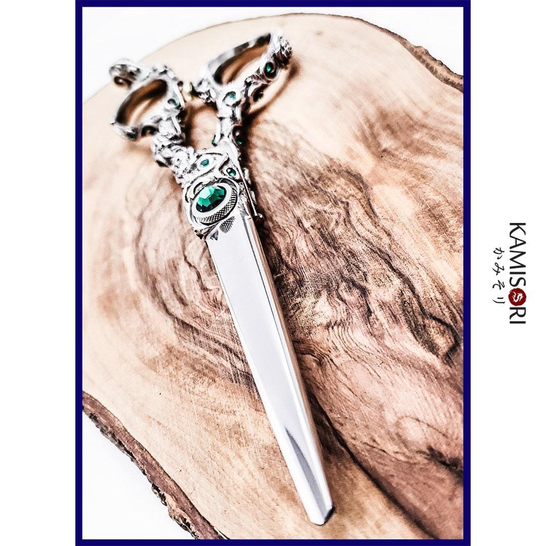 Kamisori JADE &amp; ROSA Hair Cutting Scissors in - Hair Cutting Scissors For Hair Stylists &amp; Barbers