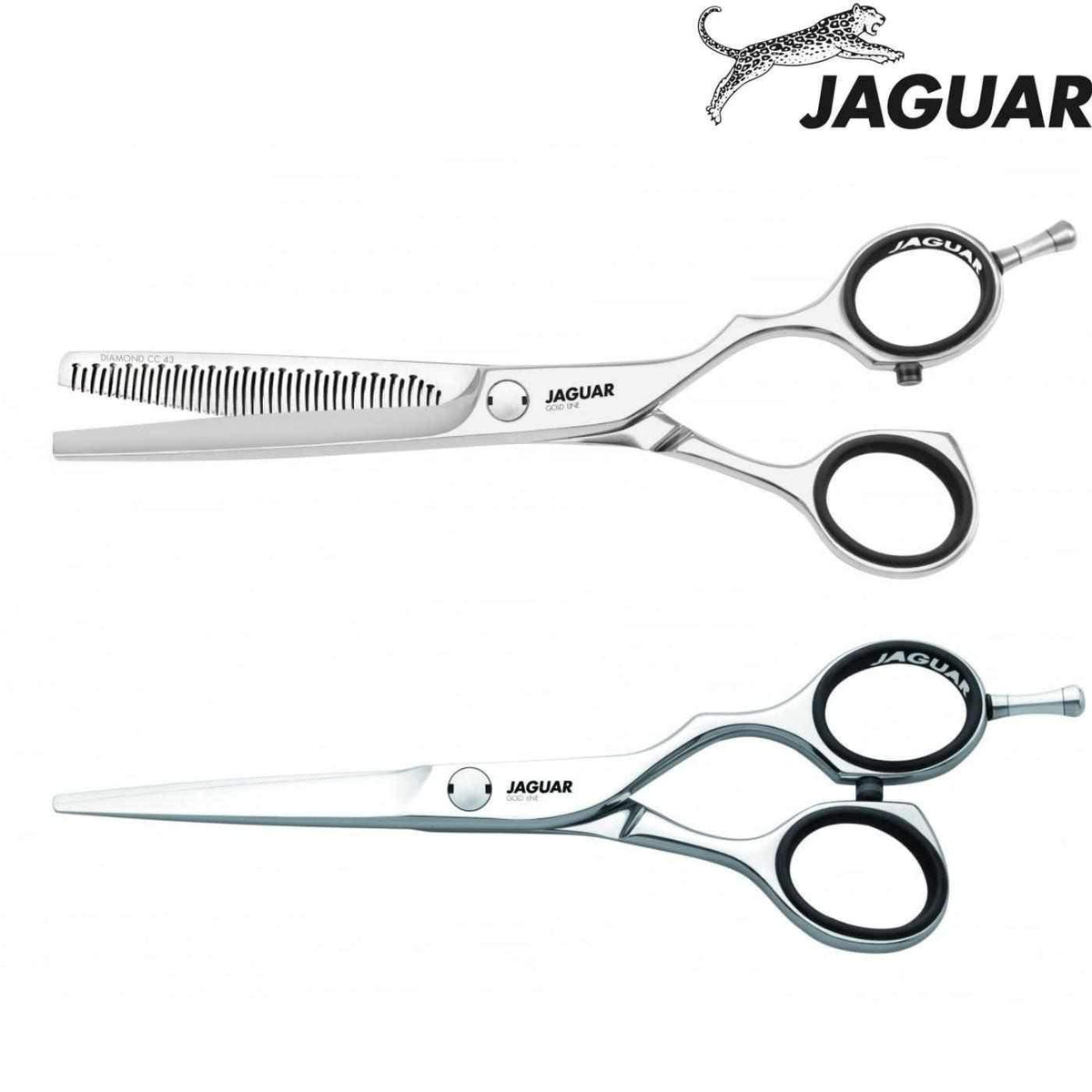 Jaguar Gold Line Diamond E Offset Cutting &amp; Thinning Set (SKU: JAG-21150-39T)