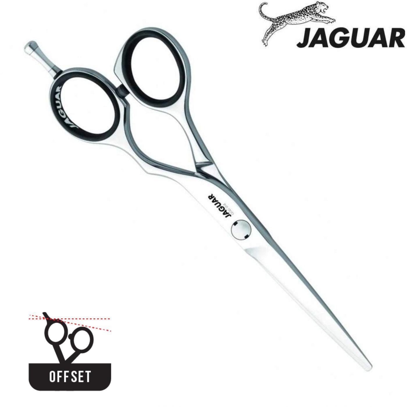 Jaguar Gold Line Diamond E Offset Hair Scissors (SKU: JAG-21150)