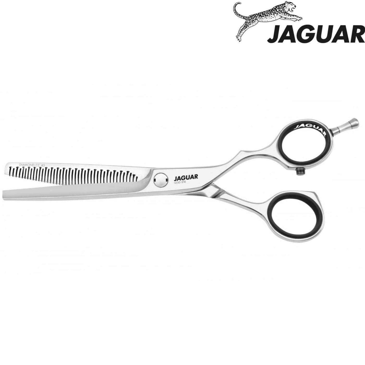Jaguar Gold Line Diamond E Offset Thinning Scissors (SKU: JAG-21555)