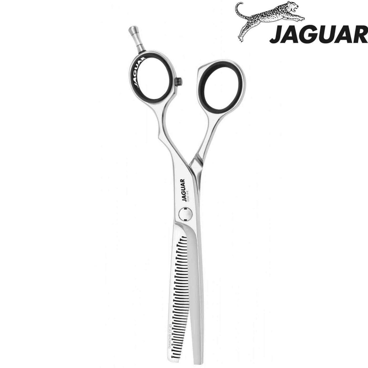 Jaguar Gold Line Diamond E Offset Thinning Scissors (SKU: JAG-21555)