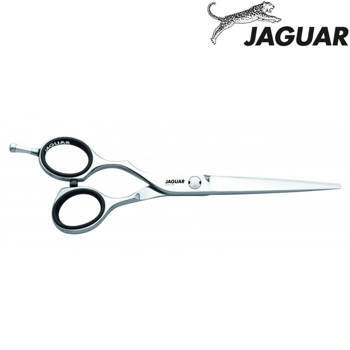 Jaguar Gold Line Diamond E Offset Left-Hand Scissors (SKU: JAG-24525)