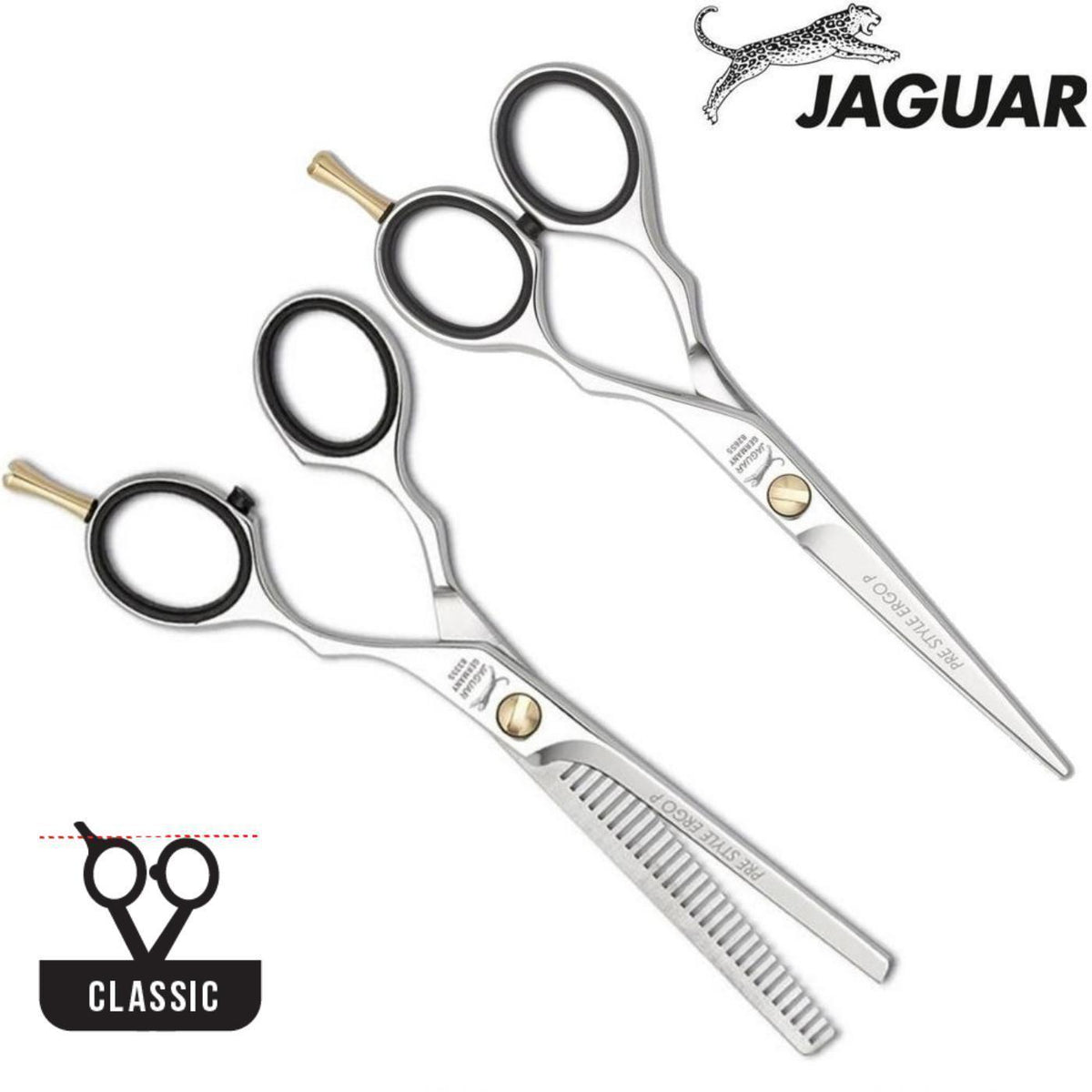 Jaguar Pre Style Ergo P Hair Cutting &amp; Thinning Set (SKU: JAG-82650-SET)