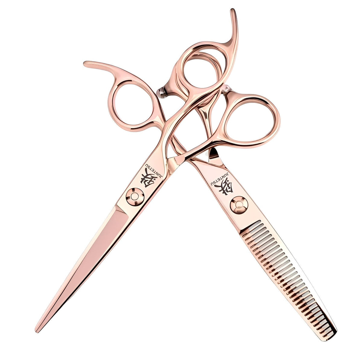 Juntetsu Rose Gold VG10 Pro Scissors Set (SKU: JUN-RSG-S50)