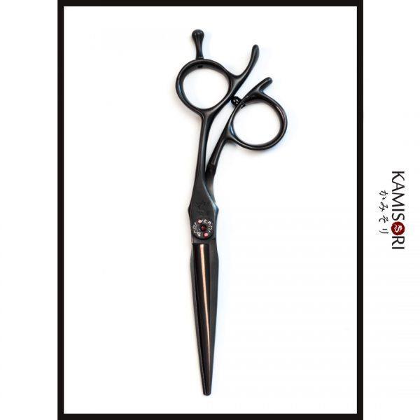Kamisori Black Diamond III Hairdressing Scissor Set in - Hair Cutting &amp; Thinning Scissors Set For Hair Stylists &amp; Barbers