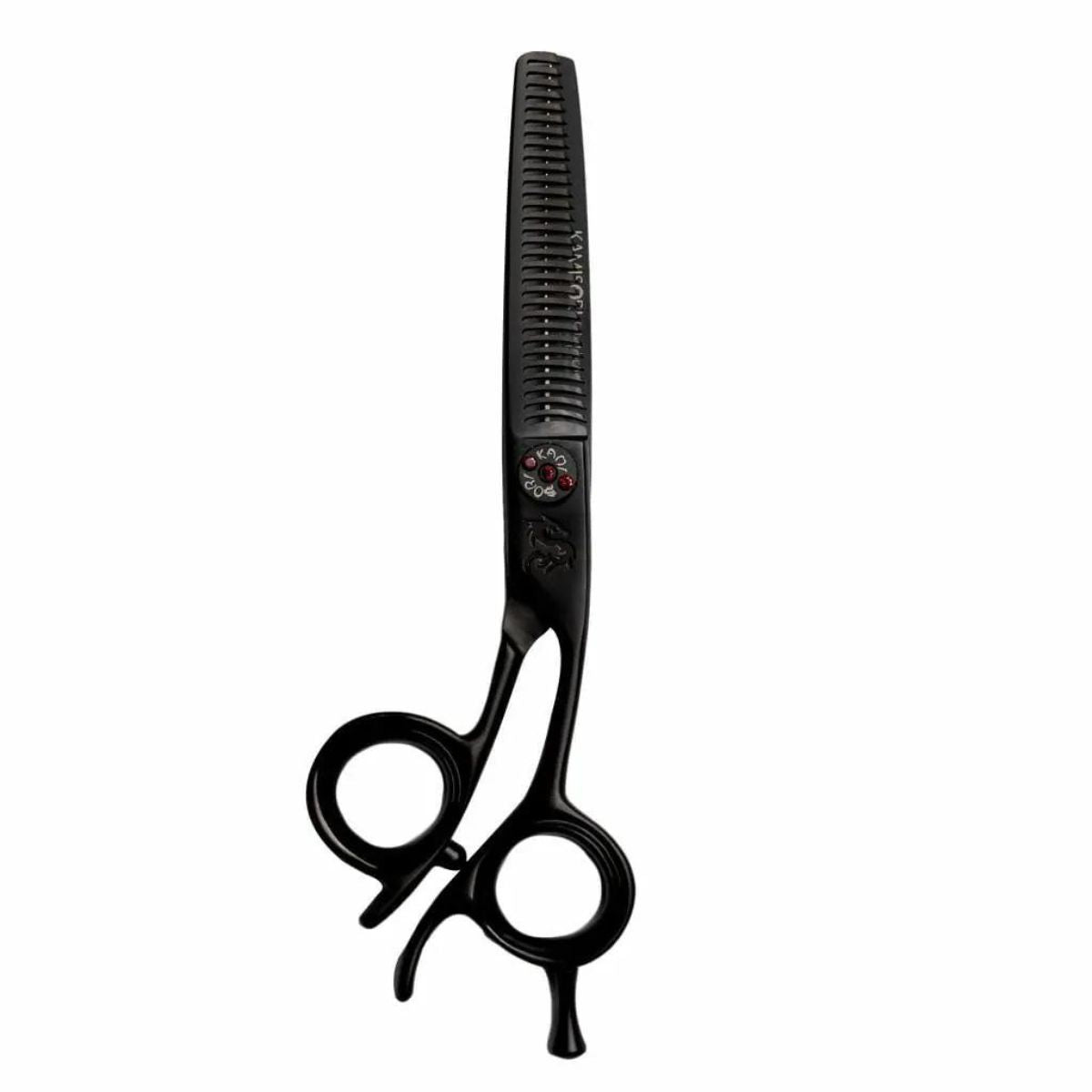 Kamisori Black Diamond III Thinning Scissors in - Hair Cutting Scissors For Hair Stylists &amp; Barbers