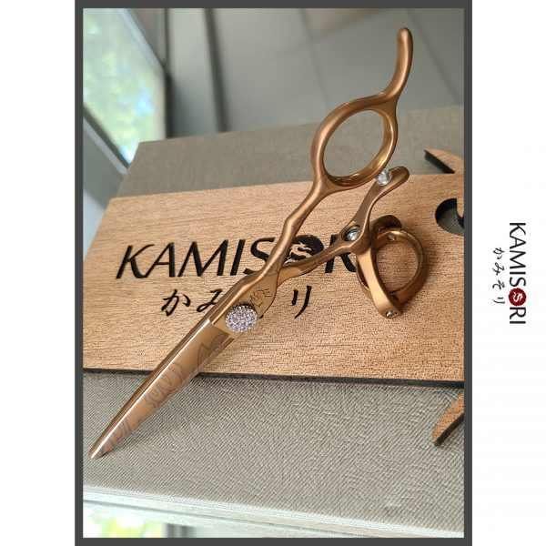 Kamisori Jewel III Double Swivel Haircutting Scissor Set in - Hair Cutting &amp; Thinning Scissors Set For Hair Stylists &amp; Barbers