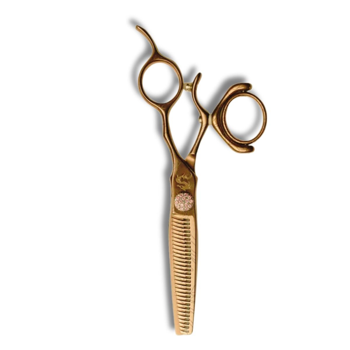 Kamisori Jewel III Double Swivel Texturizing Scissors in - Hair Thinning Scissors For Hair Stylists &amp; Barbers