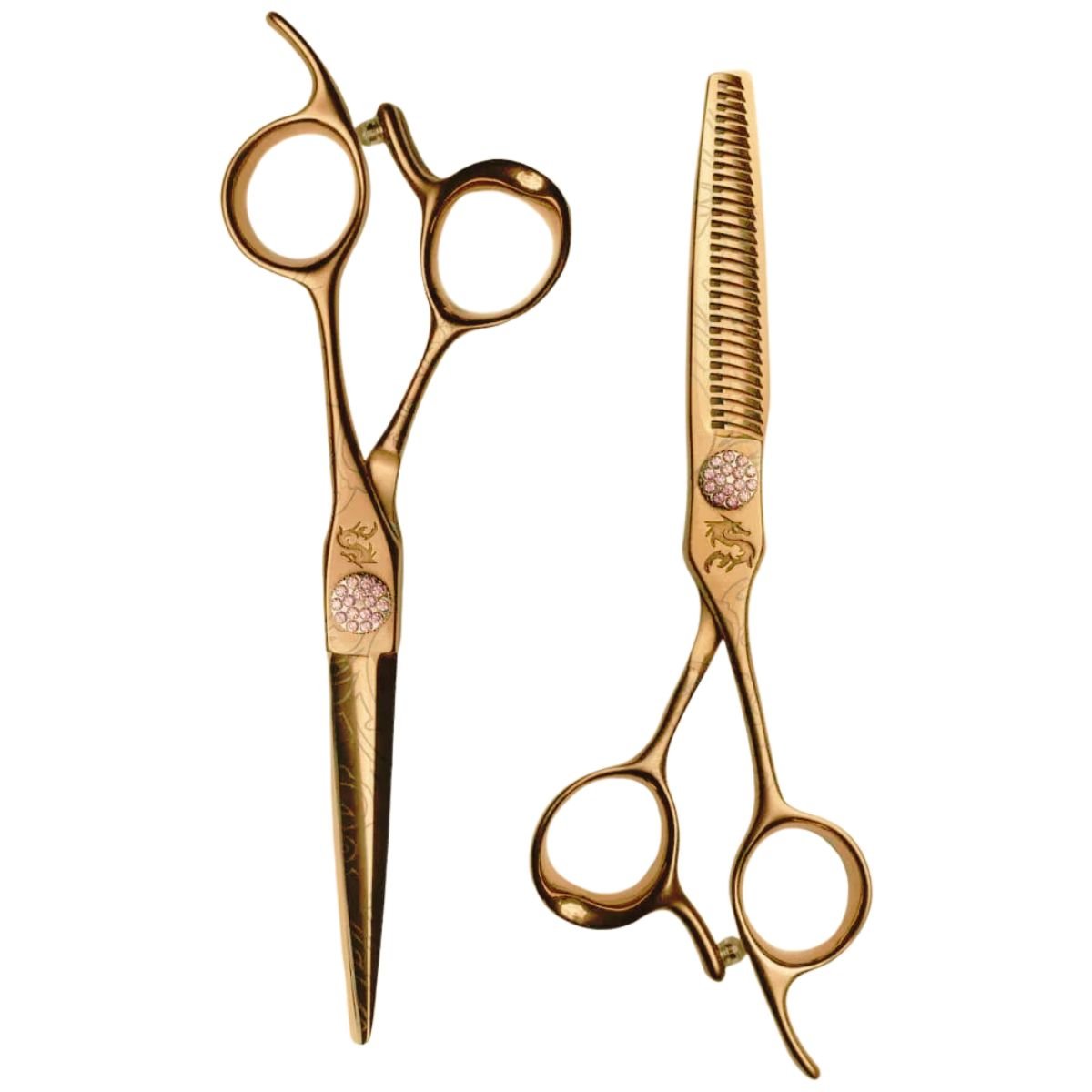 Kamisori Pro Jewel III Hairdressing Scissor Set in - Hair Cutting &amp; Thinning Scissors Set For Hair Stylists &amp; Barbers