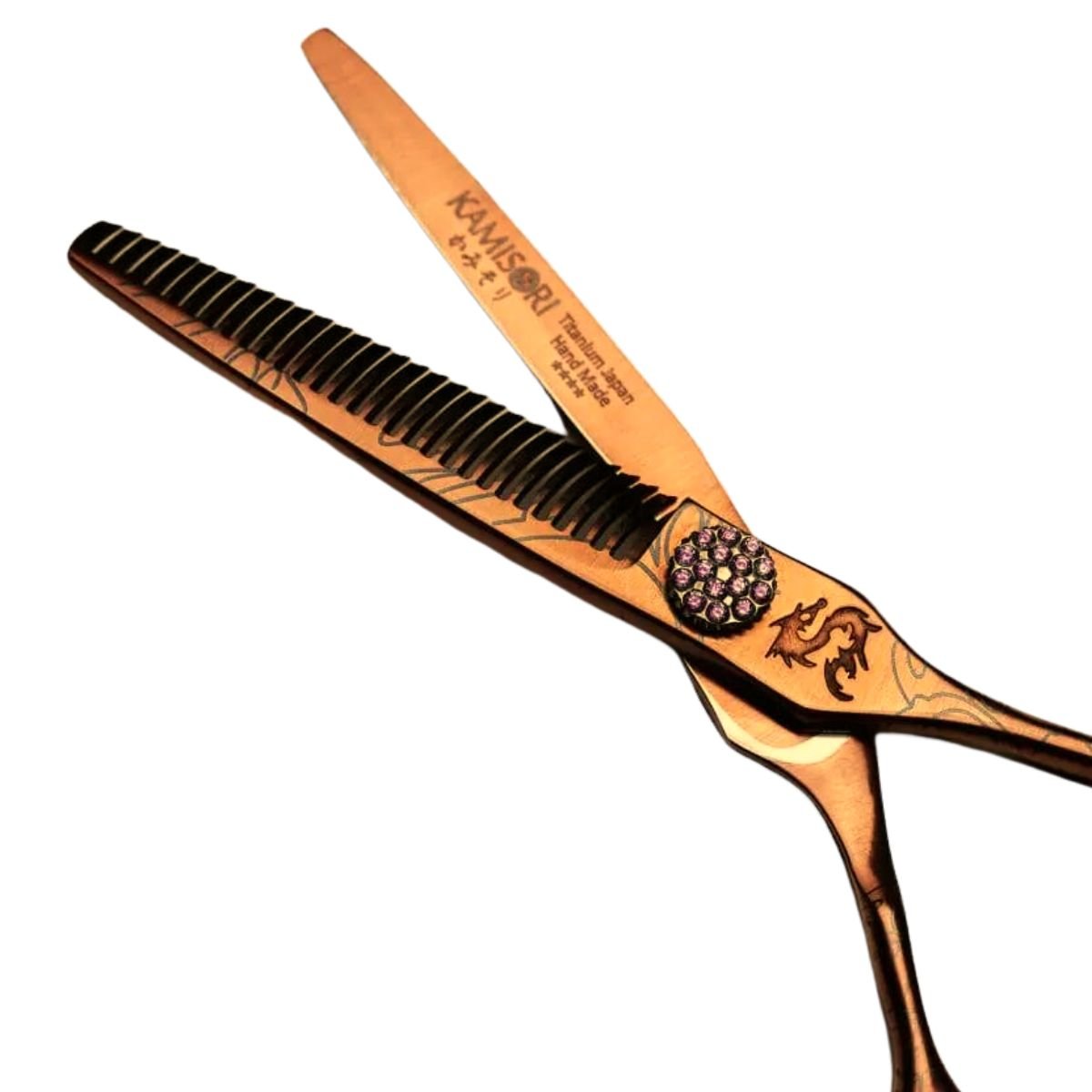 Kamisori Pro Jewel III Texturizing Scissors in - Hair Thinning Scissors For Hair Stylists &amp; Barbers