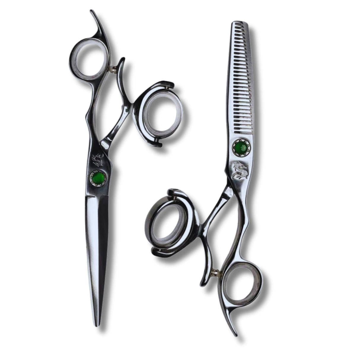 Kamisori Revolver III Hair Cutting &amp; Thinning Set in - Hair Cutting &amp; Thinning Scissors Set For Hair Stylists &amp; Barbers