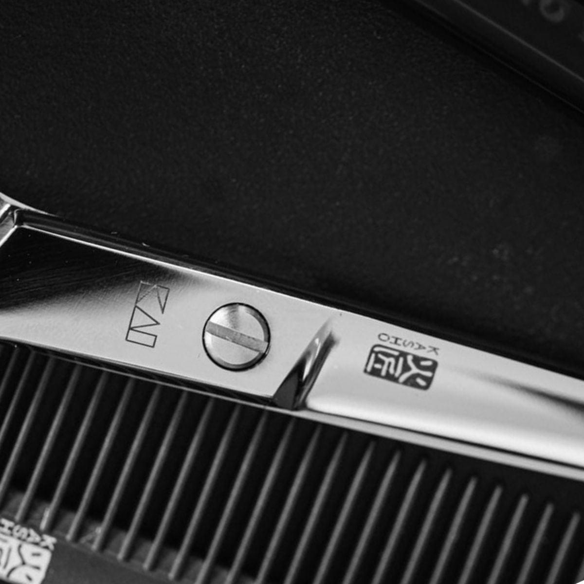 Kasho Blue Straight Hair Cutting Scissors in - Hair Cutting Scissors For Hair Stylists &amp; Barbers (SKU: SCKCB45S)