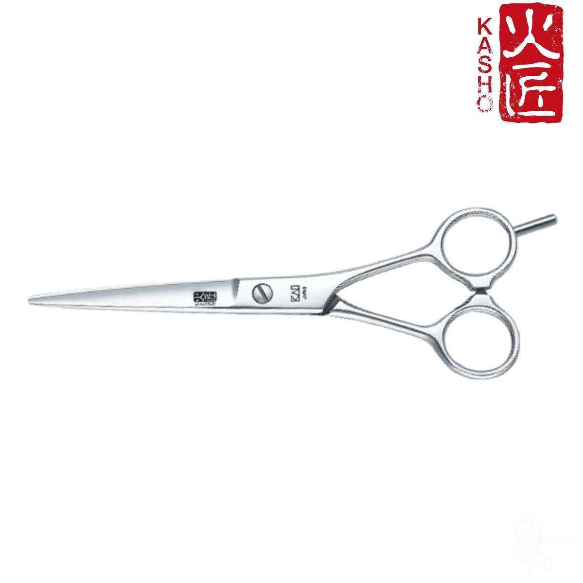 Kasho Blue Straight Hair Cutting Scissors in - Hair Cutting Scissors For Hair Stylists &amp; Barbers (SKU: SCKCB45S)