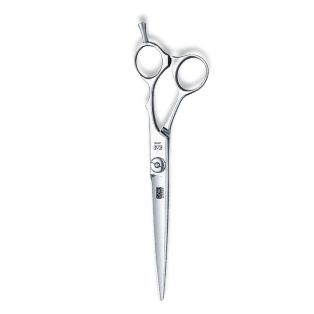 Kasho Green Semi-Offset Hair Cutting Scissors in - Hair Cutting Scissors For Hair Stylists & Barbers (SKU: SCKGR50OS)