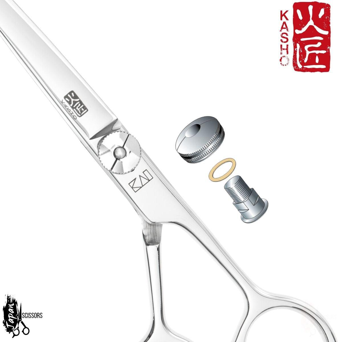Kasho Ivory Straight Hair Cutting Scissors in - Hair Cutting Scissors For Hair Stylists &amp; Barbers (SKU: SCKIV45S)