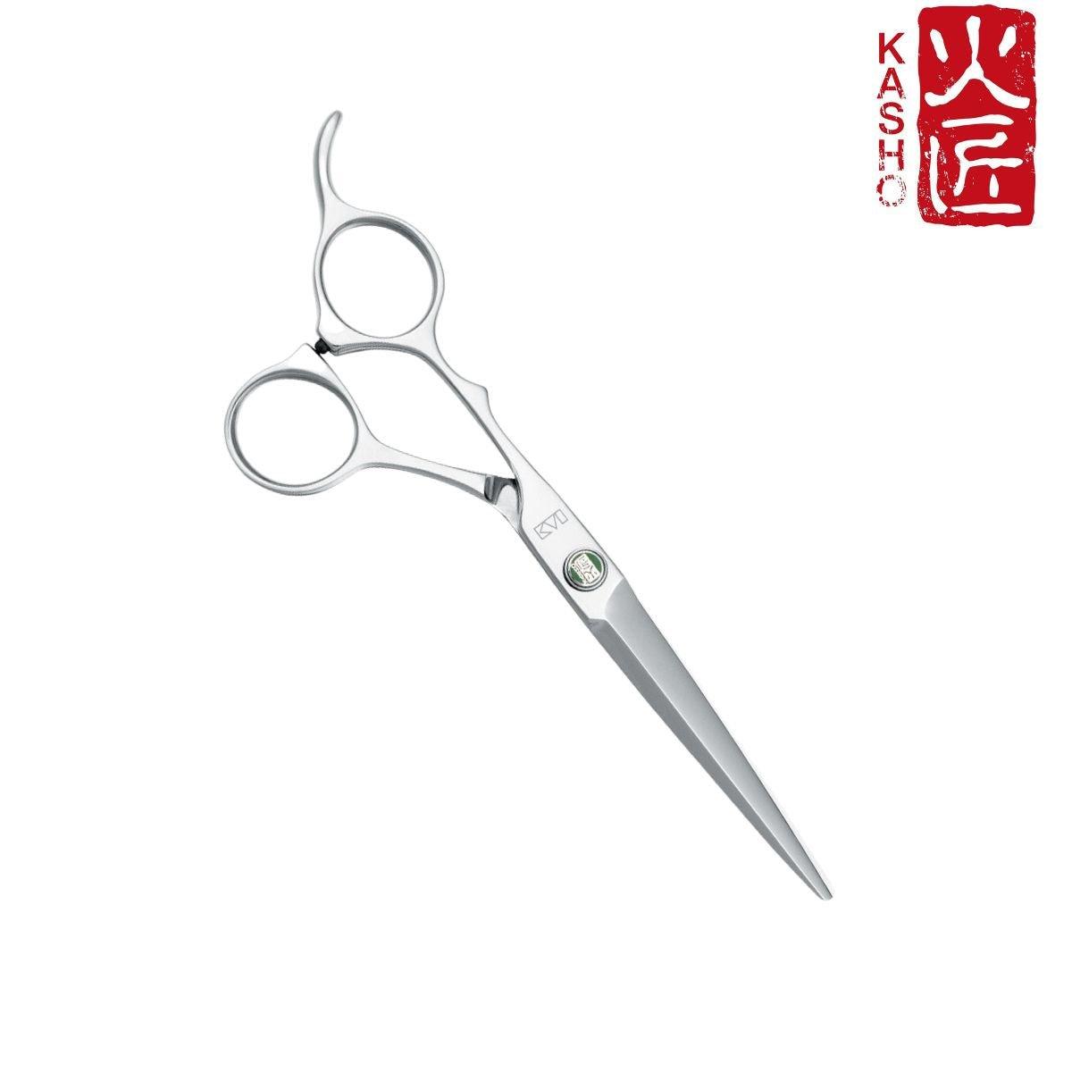 Kasho Sagano Offset Hair Cutting Scissors in - Hair Cutting Scissors For Hair Stylists &amp; Barbers (SKU: SCKSG55OS)