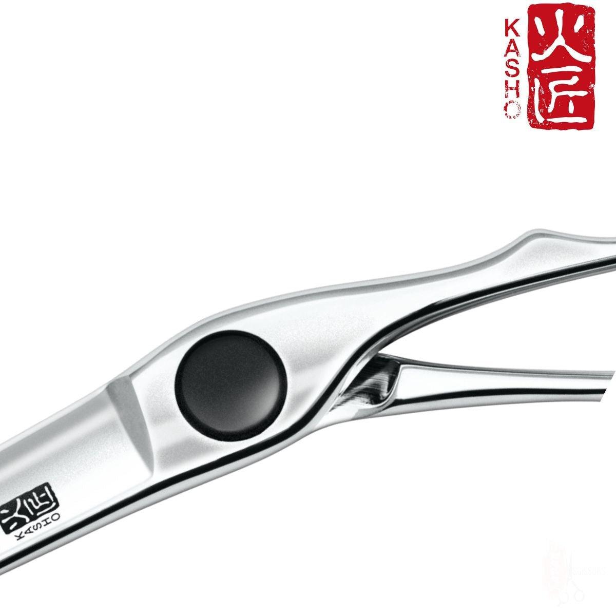 Kasho XP Super Ergo Offset Hair Cutting Scissors in 6.0&quot; Inch Super Ergo Offset - Hair Cutting Scissors For Hair Stylists &amp; Barbers (SKU: SCKXP55OS)