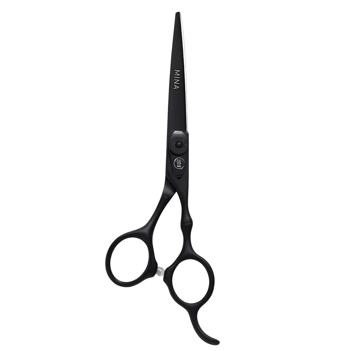 Mina Timeless Hairdressing Matte Black Cutting Scissors (SKU: MIN-TML-C55)