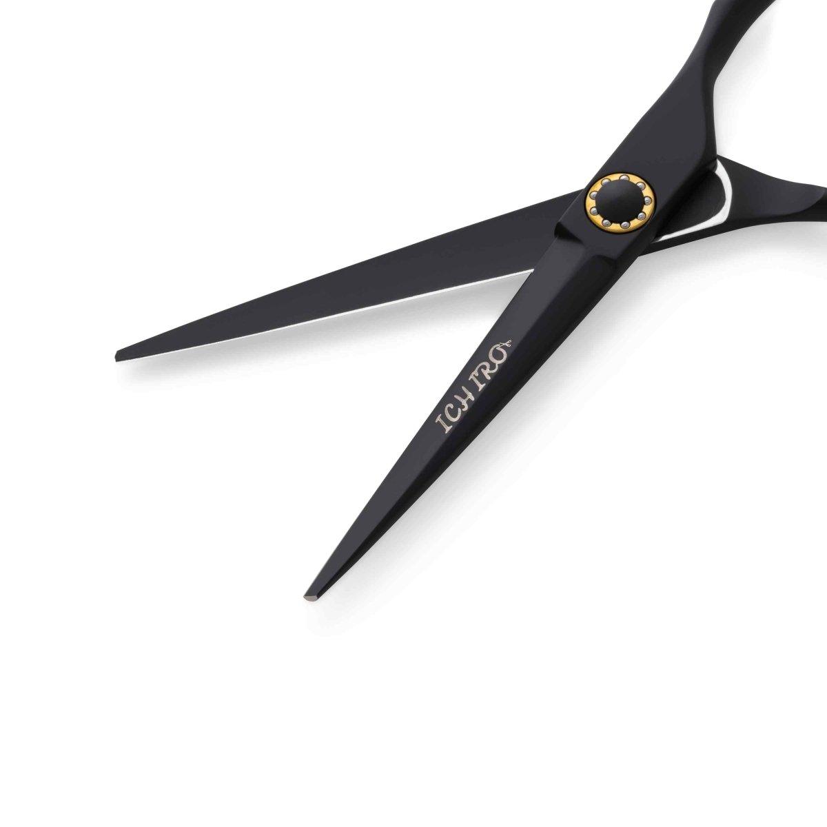 Ichiro Matte Black Professional Cutting Scissors - Scissor Hub Australia