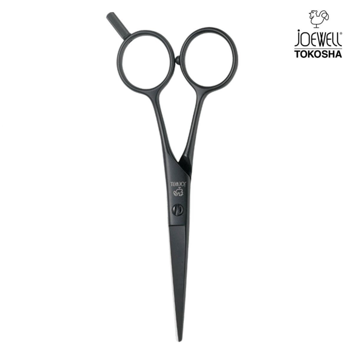 Joewell Black Cobalt Hair Cutting Shear - Scissor Hub Australia