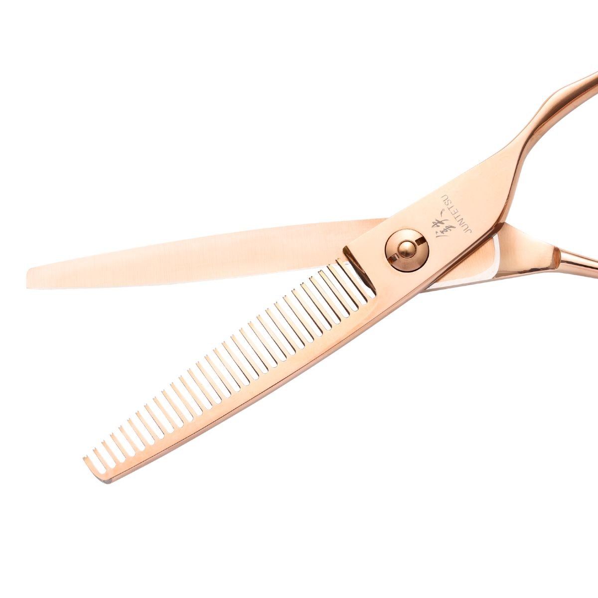 Juntetsu Rose Gold Hairdressing Scissor Set - Scissor Hub Australia