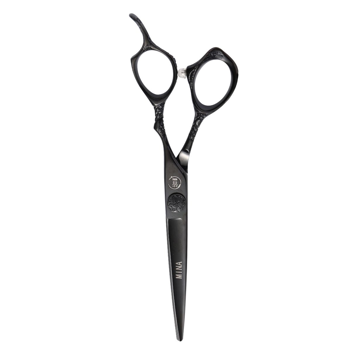 Mina Ash Black Hair Cutting Scissor - Scissor Hub Australia