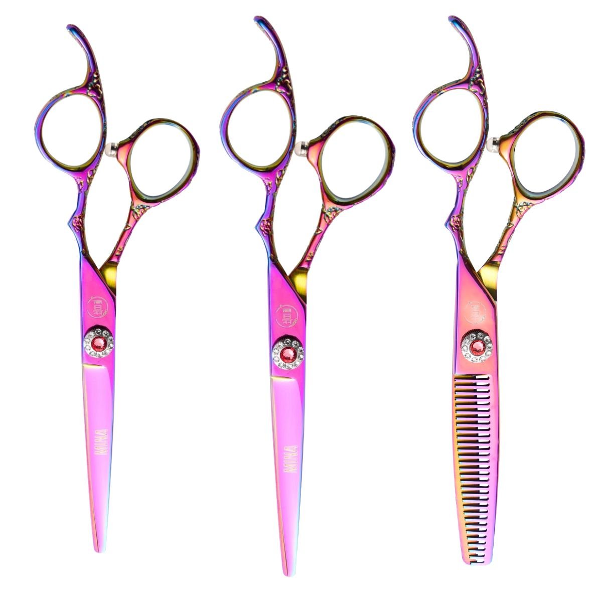 Mina Rainbow II Master Scissor Set - Scissor Hub Australia