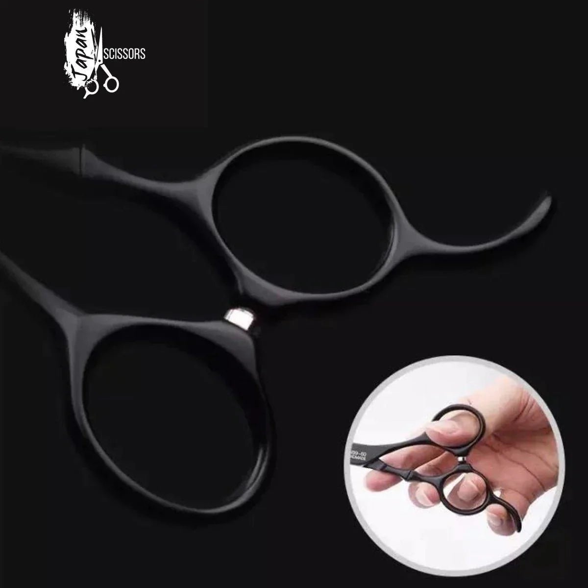 Timeless Hairdressing Matte Black Thinning Scissor - Scissor Hub Australia